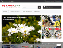 Tablet Screenshot of laracat.com
